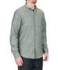 Men's Weekender Buttondown - Green Weave 1/4