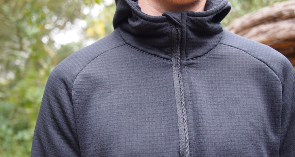 Men's 1/4 Zip Grid Fleece: Lifestyle #11